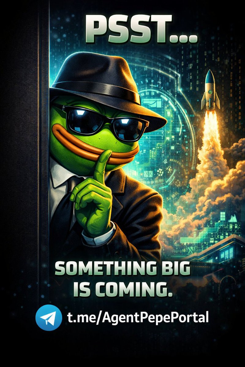 _AgentPepe_'s tweet photo. @coingecko you in or watching? 🐸🚀
#AgentPepe #memecoin #crypto #solana #altcoins #cryptocommunity https://t.co/gJWyApOZ7h