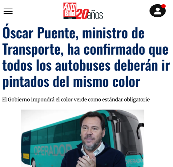 -Vías sin mantenimiento, retrasos y accidentes en trenes

-Pavimento en mal estado, agujeros y grietas en carreteras

Pero lo importante de verdad es gastarse millones en pintar todos los autobuses de verde porque el gobierno es progre, ecológico y chulísimo.

Poco nos pasa.