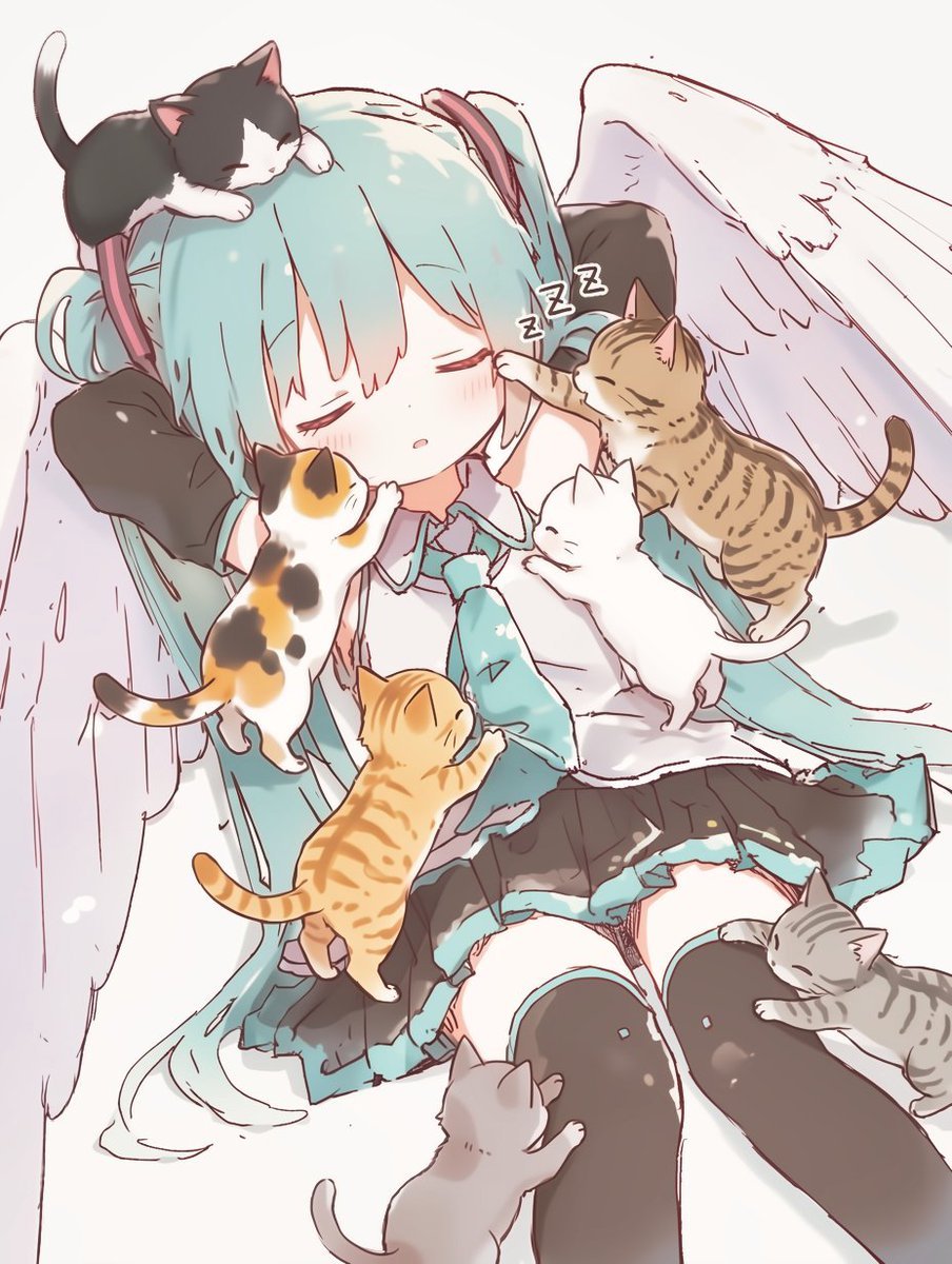 mirute3939's tweet photo. Wake up now❣️🐾🌞
#初音ミク https://t.co/NtftkwY2ob