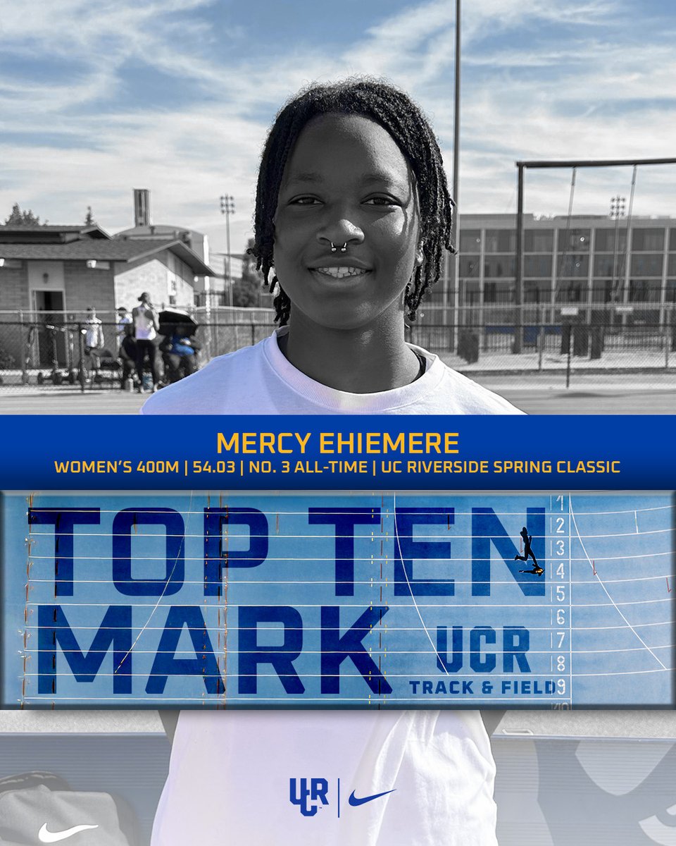 UCR XC/Track & Field tweet media