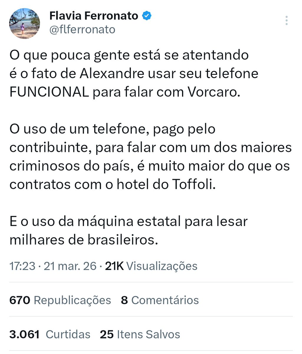 Ferronato foi na jugular da questão: