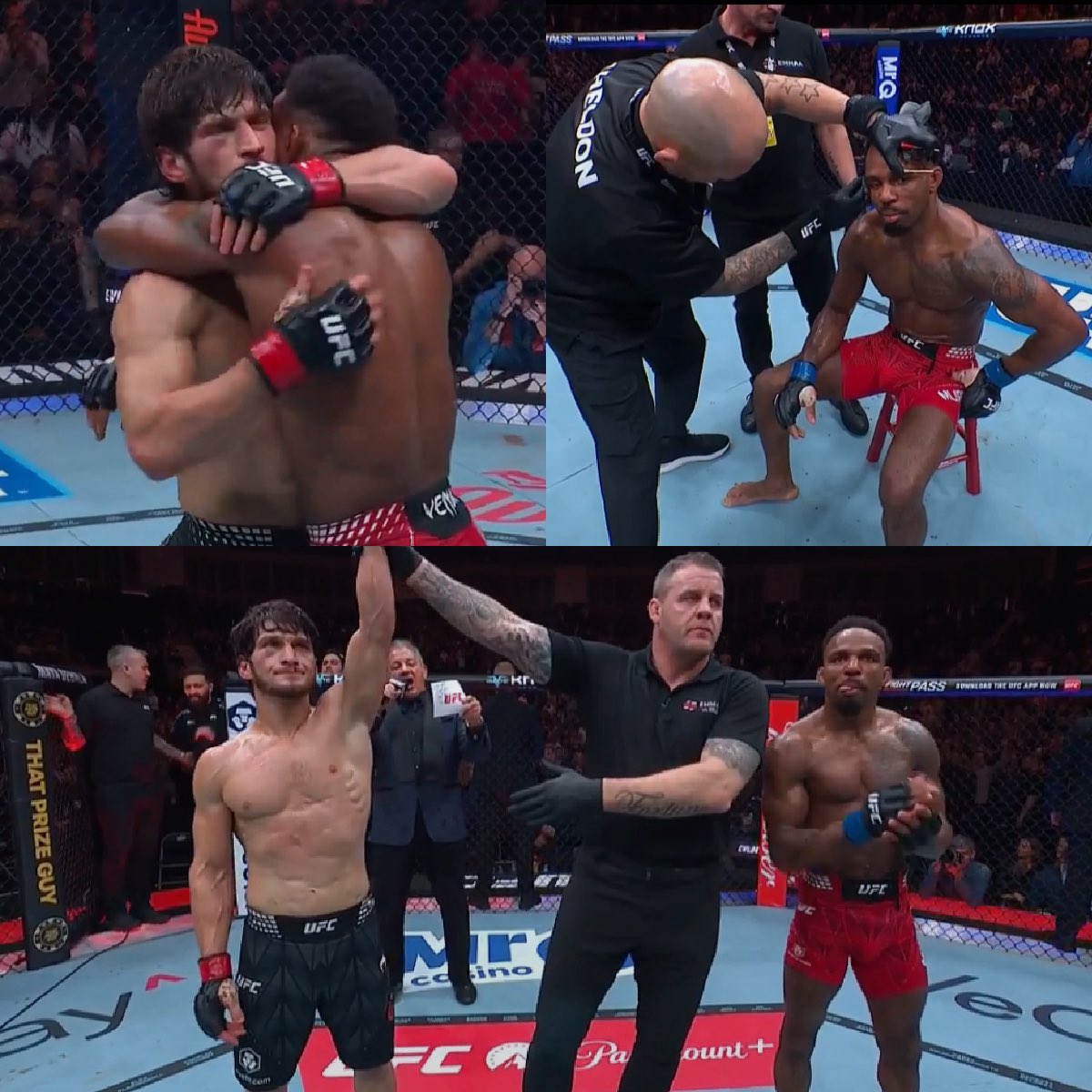 _KOMBATCENTRAL_'s tweet image. Wow, Mosvar remains unbeaten but I definitely thought this was a much closer fight than what the judges had lol. 

#UFC