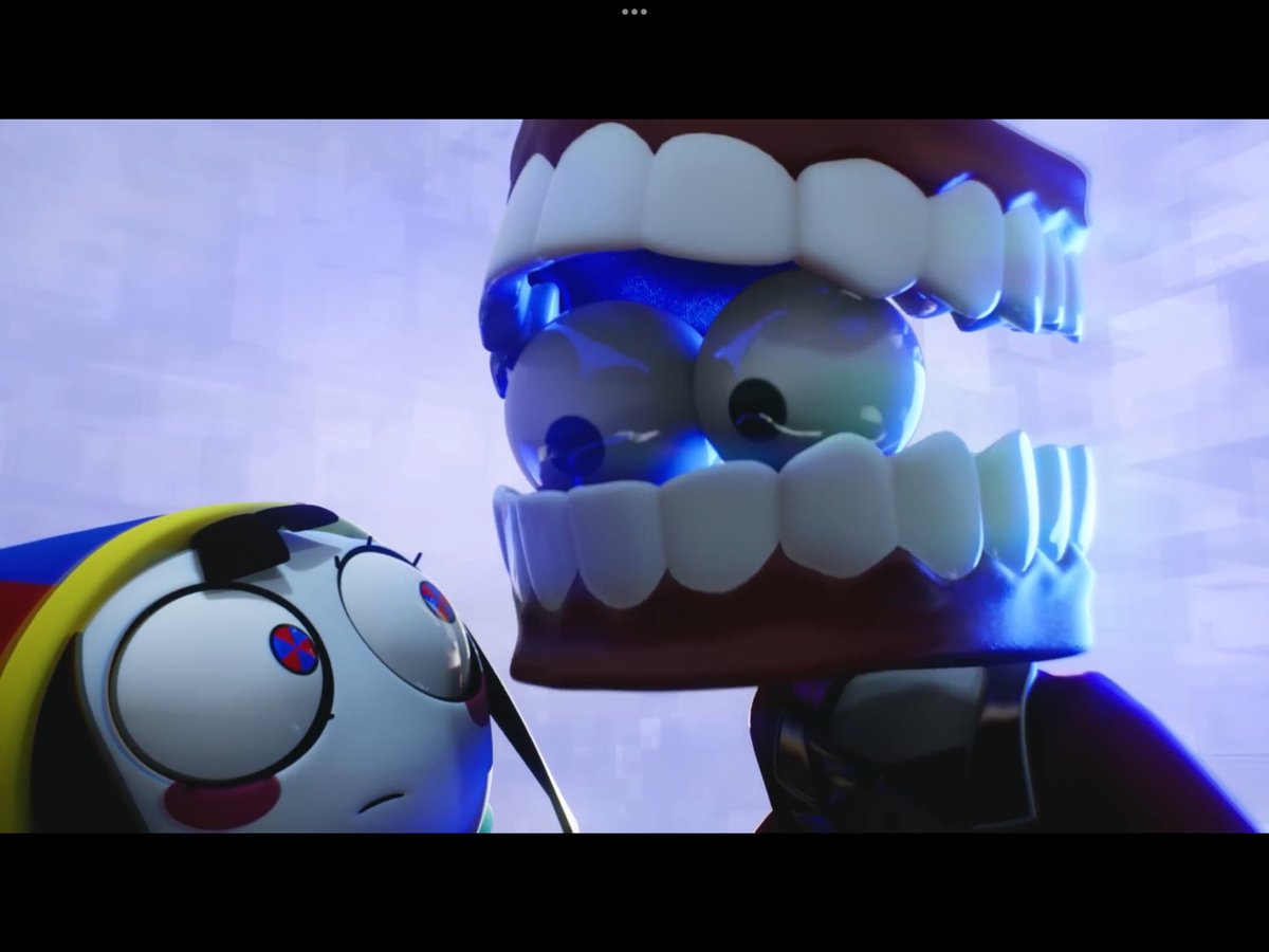 rewatching ep1 made me think
what if Caine put the blue AI in the void? 🧐🤔 
and now he’s gone, the blue Ai is free? #theamazingdigitalcircus