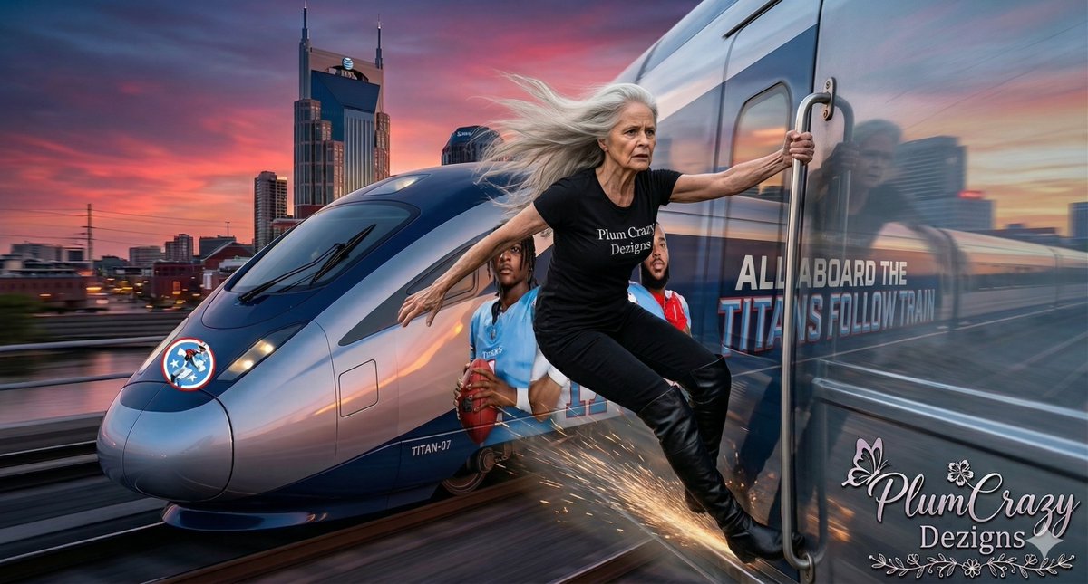 Help Titan Fans jump on this train with me, I'm getting to old to be jumping, but y'all know I'm crazy.. #jumponthetitanstrain