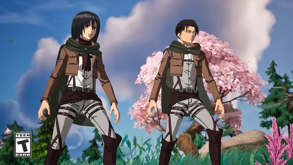 Is Attack on Titan back in Fortnite tweet media