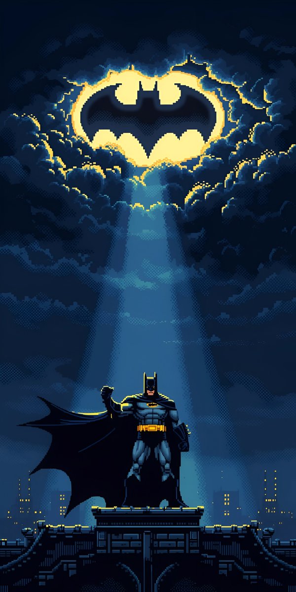 Pixel Batman wallpapers ✨️