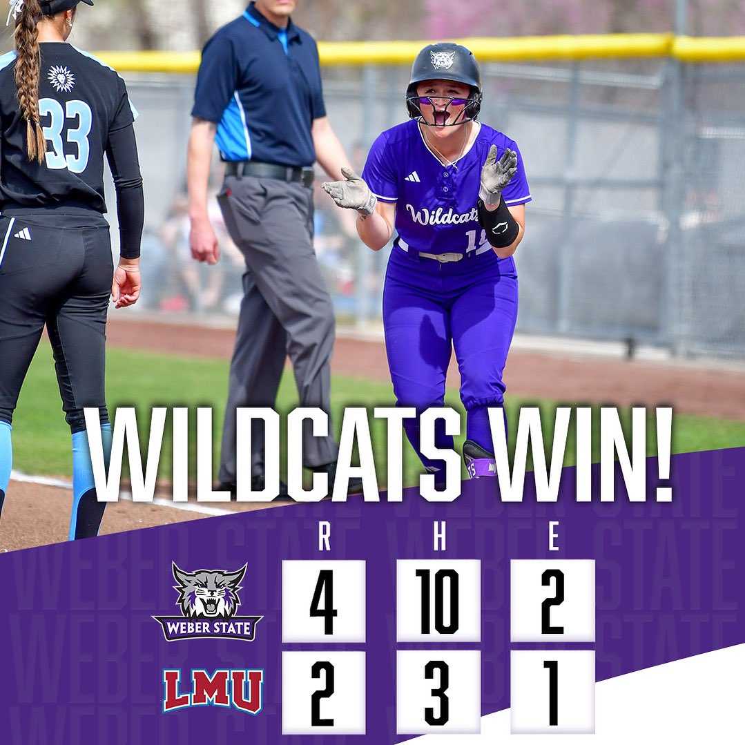 Weber State Softball tweet media