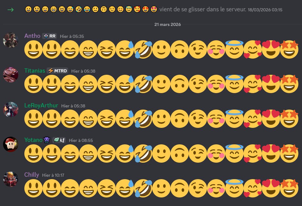 😃😃😄😁😆😅🤣🙂🙃😉☺️😇🥰😍🤩:emojipstèque tweet media