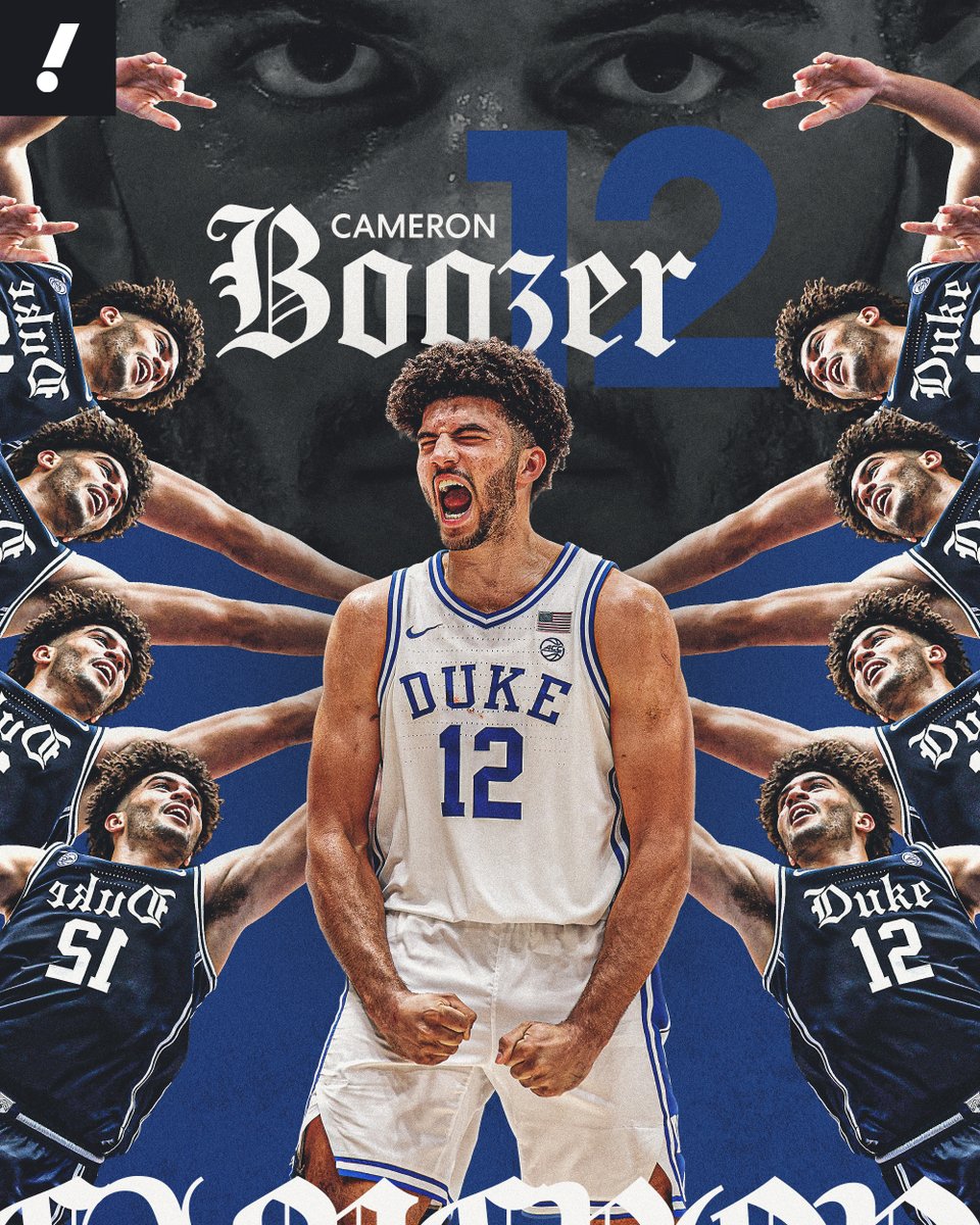 YahooSports's tweet photo. CAM BOOZER VS. TCU:

19 PTS, 7-10 FG, 11 REB, 4 AST, 3 STL 💪

Duke is on to the Sweet 16 😈 https://t.co/ZQ746nmNKS