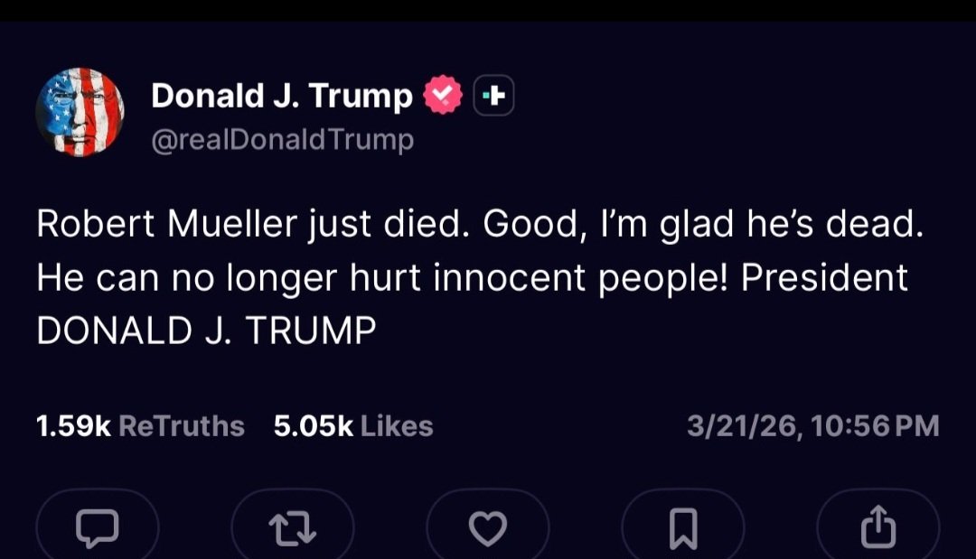 Ok, we have Laura Loomer applauding Trumps post
 The non-Trumpers screaming how horrible it is that the President of the US would make such a post.
How about the Republicans in Congress? Speak up and let your constituents know where you stand. 
What about all the military vets?