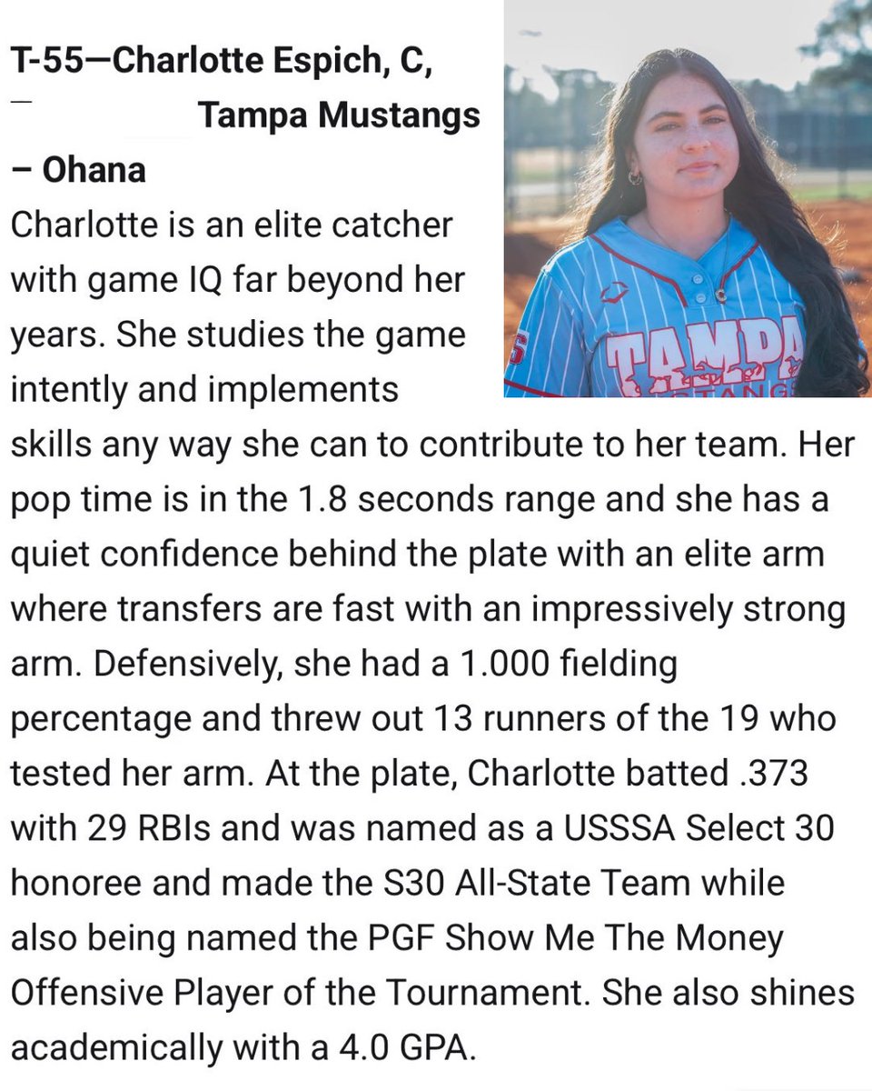 Charlotte Espich|2030 C/CIF|4.0 GPA tweet media