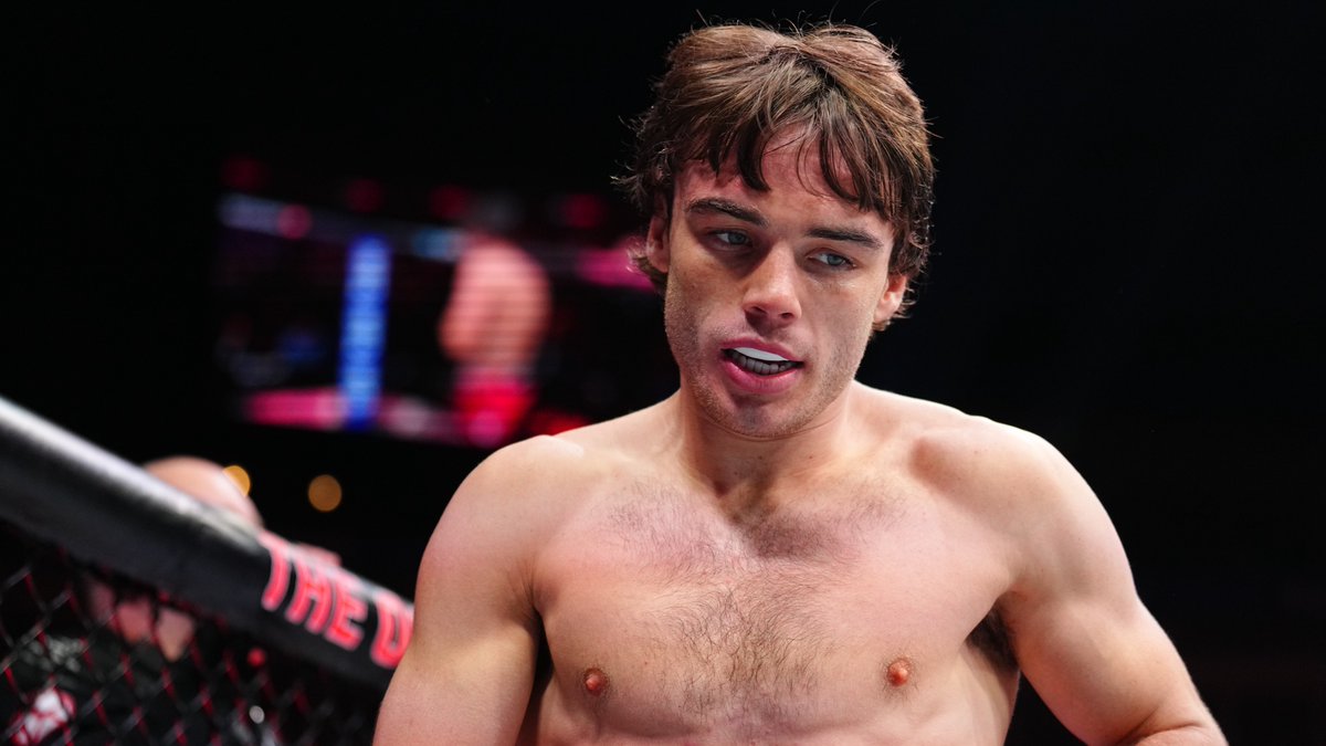 ufc's tweet image. Proving he belongs 💪

@LukeRileyMMA secured the W on home turf at #UFCLondon!