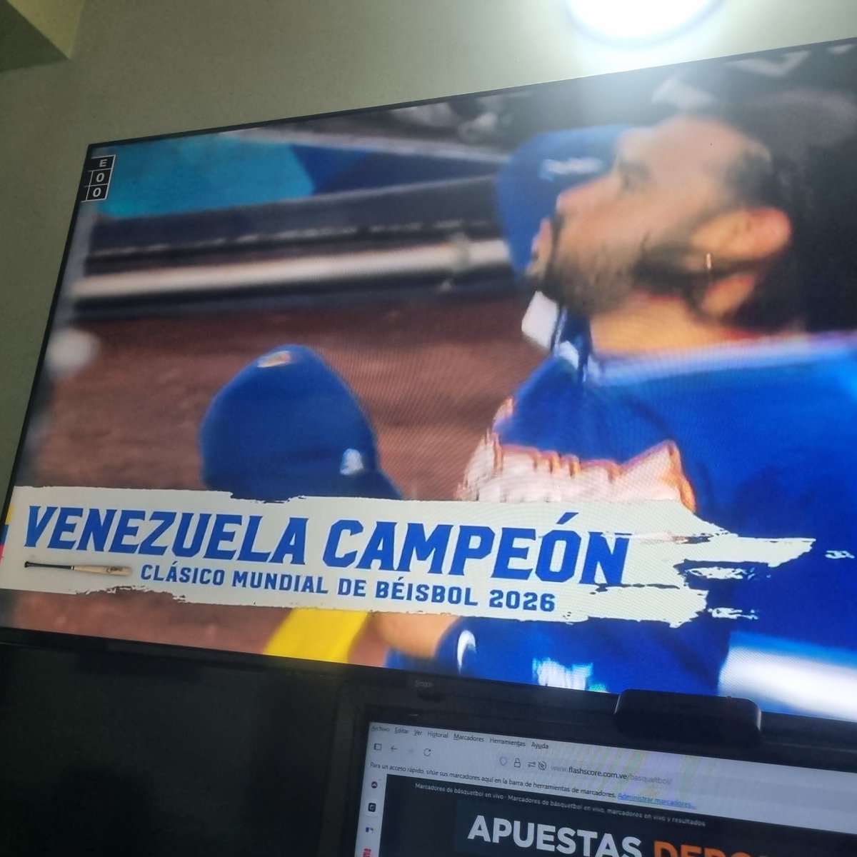 Campeones del Mundo y vamos a celebrar hasta el 2029 cuando comience el Clasico Mundial