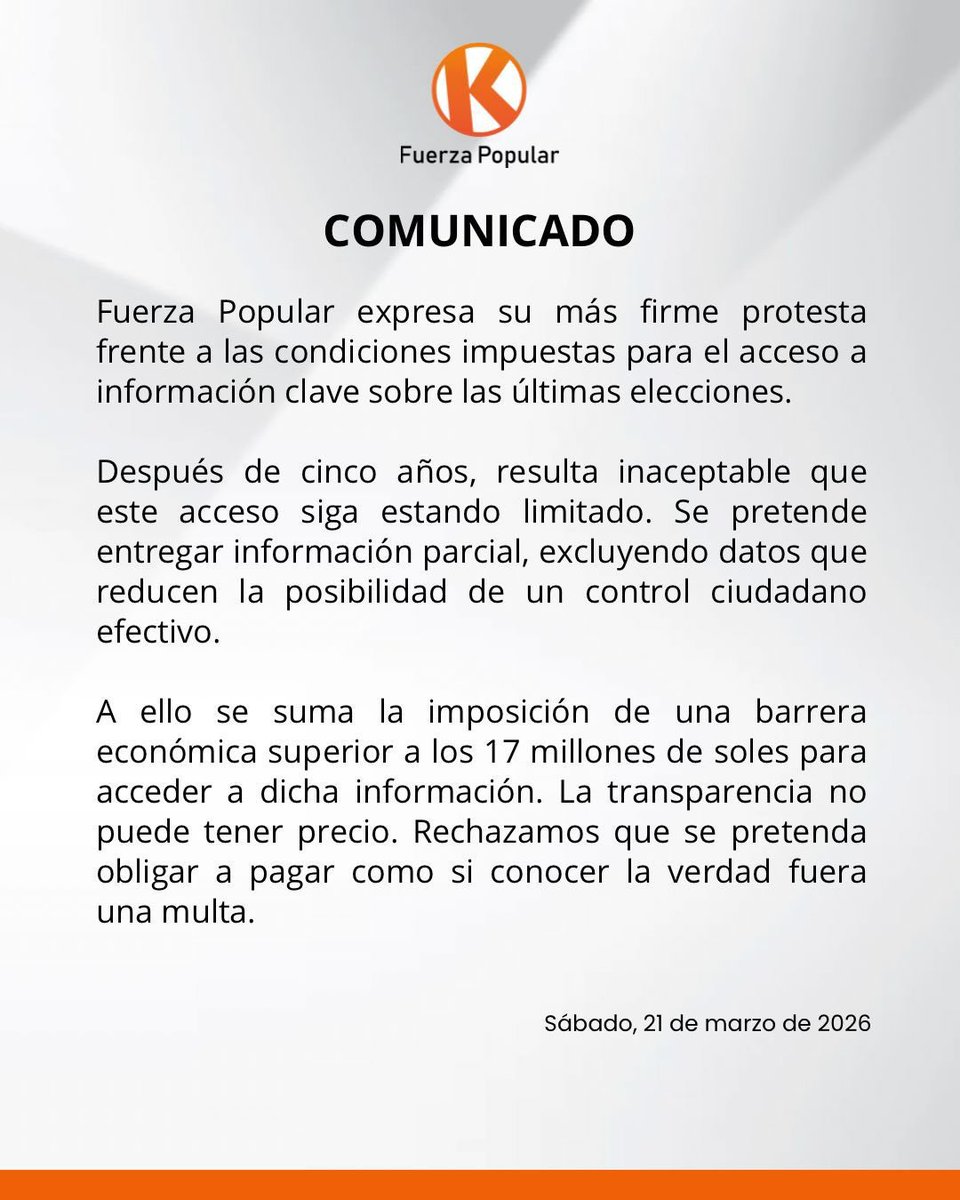 Jóvenes Unidos Perú tweet media