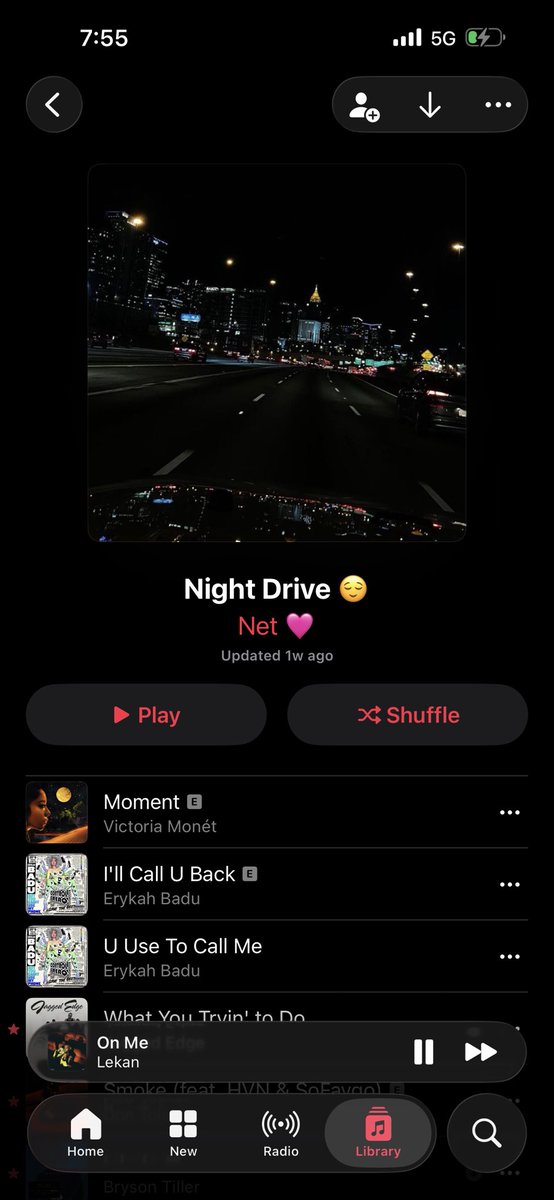 ladyy_ess's tweet photo. Currently riding to this at sunset &amp; it’s 👌🏾 too. https://t.co/RnDbw6y2fx
