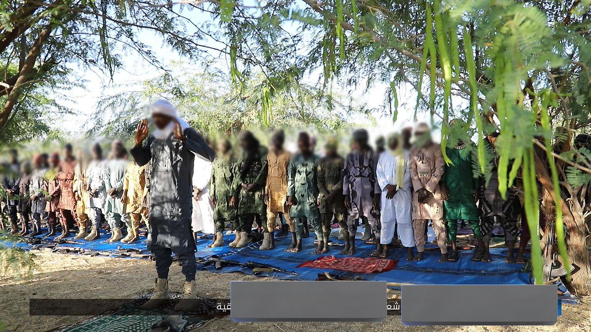 maleo21's tweet photo. In An Naba, ISWAP had been asked to avoid large gatherings because of the United States. 

I’m surprised to see several in the Eid photos https://t.co/UOW6JsQysI