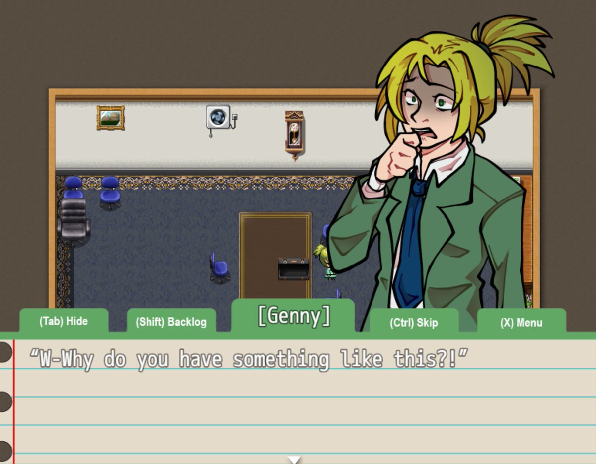 hollow_heart's tweet photo. The discussion is heating up.
#visualnovel #gamedev #rpgmaker #screenshotsaturday #indiegame #TEGame https://t.co/084bPGCkbW