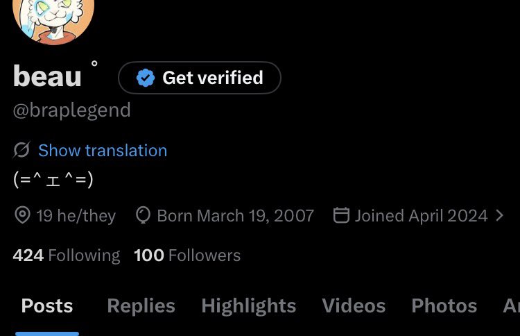 beau ﾟ tweet media