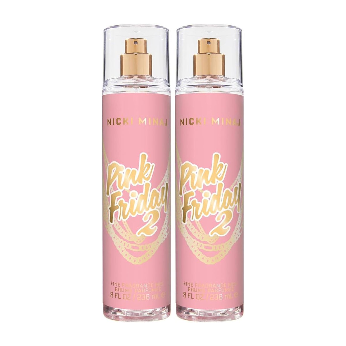 ShopWithNicki's tweet photo. NEW:  #PinkFriday2FRAGRANCE
@NICKIMINAJ Pink Friday 2 Fine Fragrance Mist 8 fl oz Bottle (2 Pack) on @amazon 

$20

https://t.co/rgPWrYVExe (@amazon) https://t.co/WqqrWZorj1