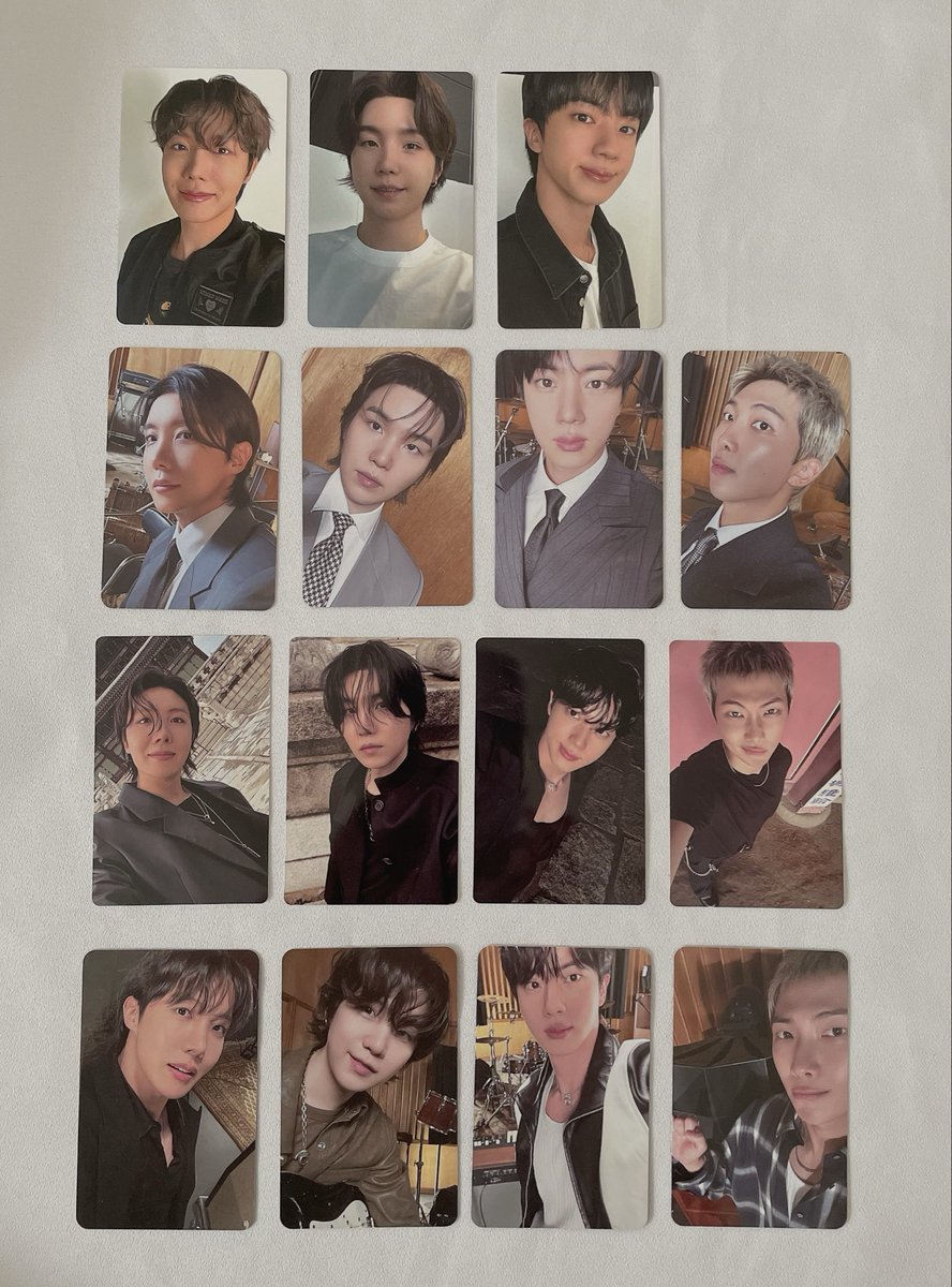 pea_beans's tweet photo. BTS ARIRANG アリラン weverse japan
トレカ 封入 交換

譲: ナム・ジン・ユンギ・ホビ
　
求: 異種のジミン

複数:1可能
郵送(同日発送)📮希望です
条件の合う方いましたらお気軽にお声掛けください🙇🏻‍♀️

⚠️お返事にお時間頂く場合ございます https://t.co/vNMvs6IP2f