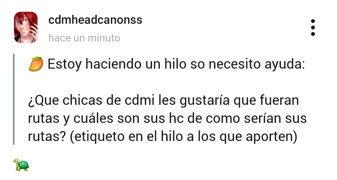 - CDM HEADCANONS! tweet media