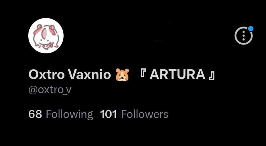 Oxtro Vaxnio 🐹 『 ARTURA 』 tweet media