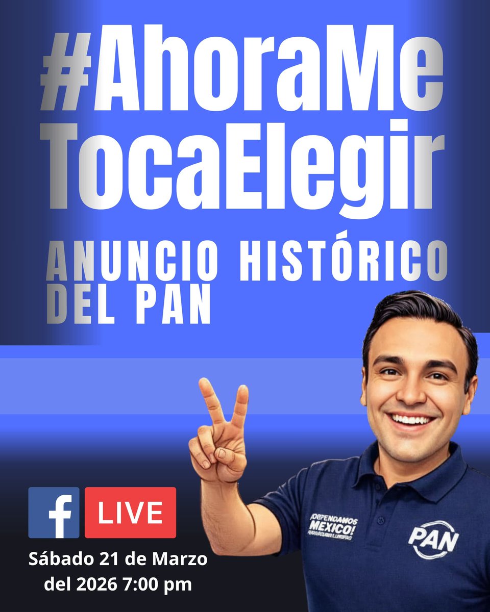 Estoy sorprendido con un partido abierto a los mexicanos,
Me convencieron yo sí me registro

#ElPanMeEscucha
#AhoraMeTocaElegir
#ArrancaElCambio