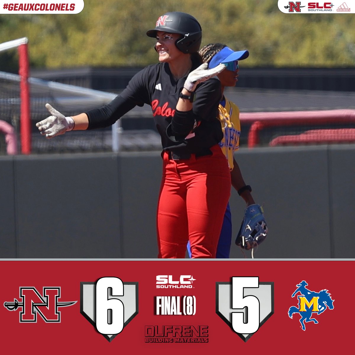 Nicholls Softball tweet media