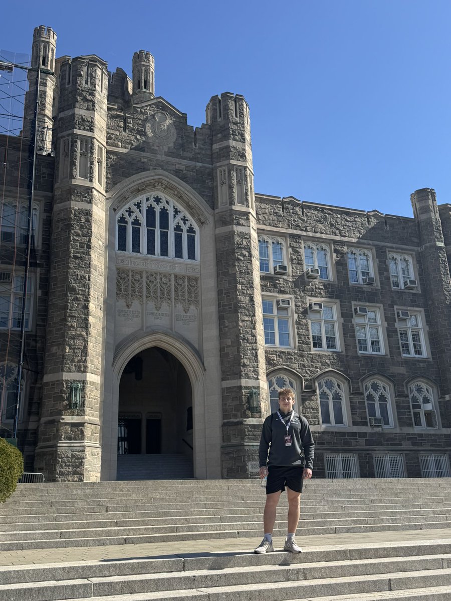 CalebHaase27's tweet photo. Had an amazing time at @FORDHAMFOOTBALL’s junior day! @ArtAsselta https://t.co/woqCl2M2P6