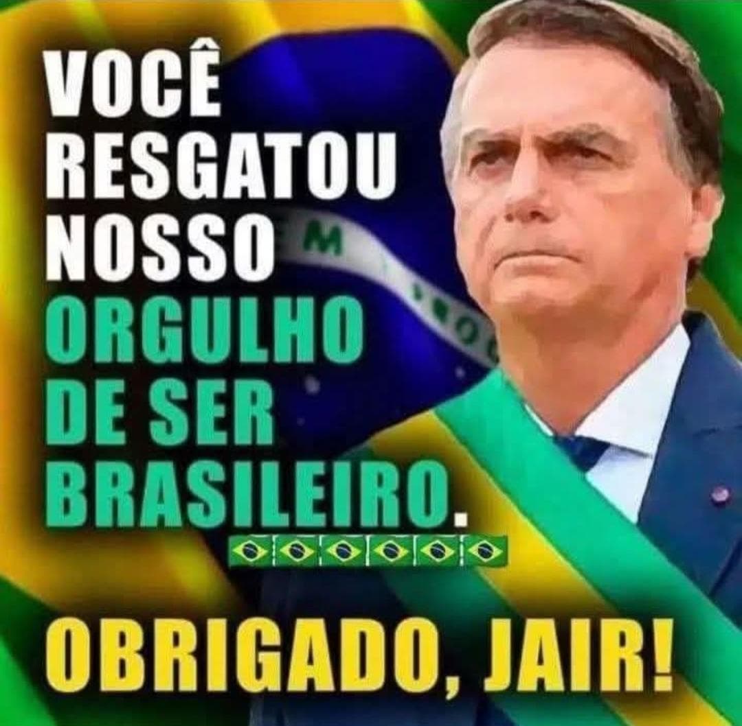 👏👏👏 PARABÉNS COM CHUVAS DE BENÇÃOS BOLSONAROOO 🫸🫷🙌🤚💪🙌🙏🇧🇷👨‍👩‍👧‍👧🗽