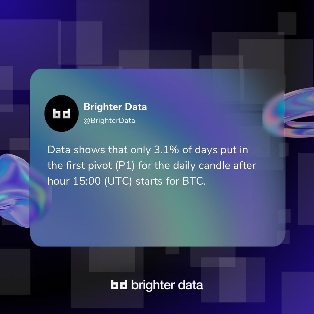 Brighter Data tweet media