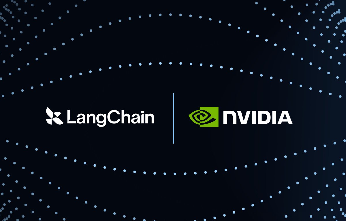 LangChain and NVIDIA banner