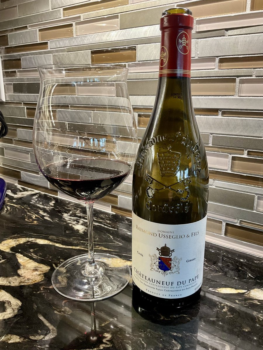 HammerHeadcases's tweet image. #dinner tonight raspberry glazed pork tenderloin, overcooked a bit, and a shaved Brussel sprouts, cranberry &amp;amp; white cheddar salad. Washed it all down with a chateauneuf du Pape.

#twittersupperclub #cook #cooking #Food #Foodies #wine #winelover #winos #vino