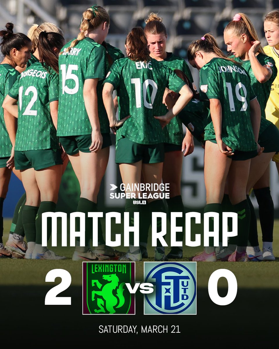 Lexington Sporting Club Women tweet media