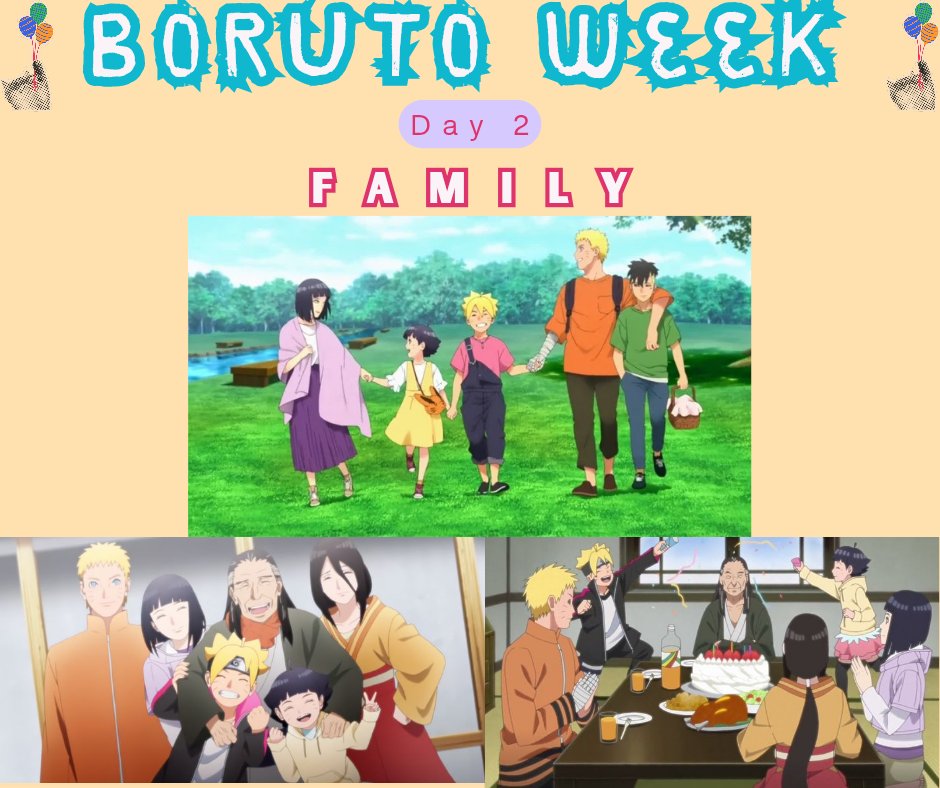 Violet_Konoha's tweet photo. BORUTO WEEK.
DAY 2: FAMILY.
With hope in Boruto’s heart, may the Uzumaki family find each other again and share endless joy and warmth.
#Boruto #BorutoWeek #BorutoWeek2026