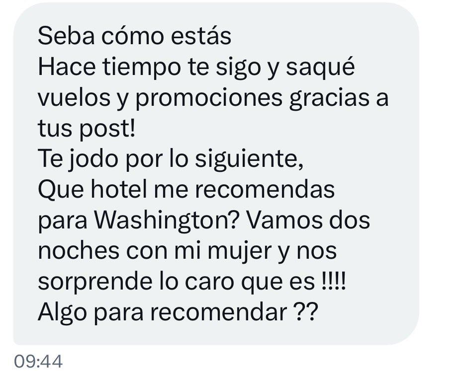 Seba - El chico de las millas ✈️ tweet media