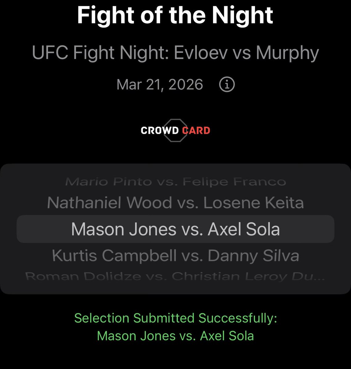 Crowd Card tweet media