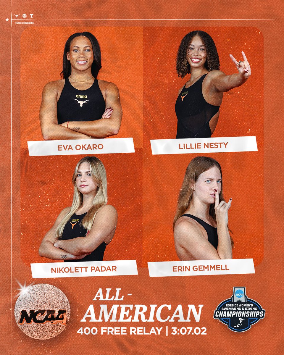 Texas Women's Swimming & Diving tweet media