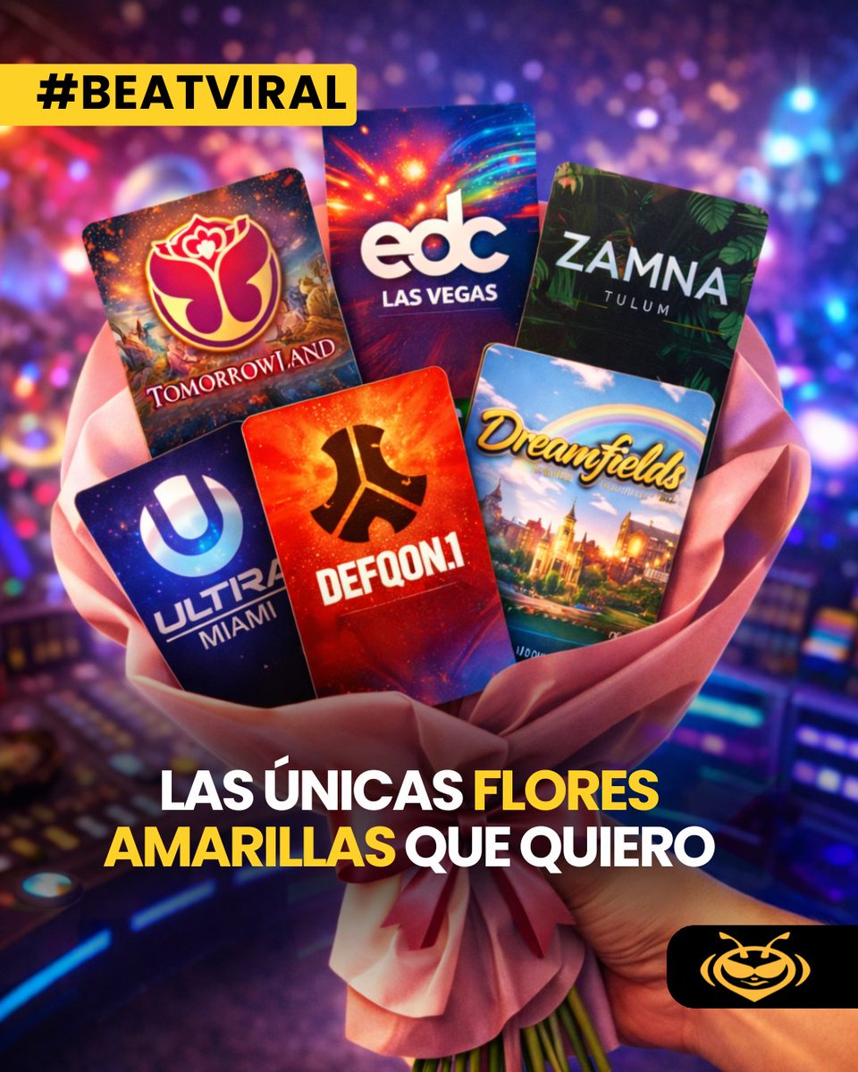BEATOFICIAL's tweet image. Todos pidiendo flores amarillas pero estas valen mucho más. 😮‍💨😎
🐝 beatdigital.mx | 100.9 FM
#BeatViral #floresamarillas #ElectronicMusic #Festival #viral