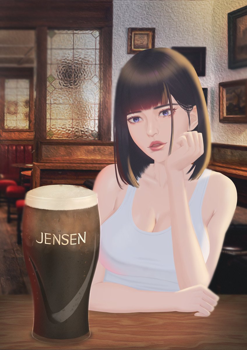 iamjensenmalik's tweet photo. Artwork update for the month of March 2026! The first two months are spent chilling and now I have the drive to draw and learn again!
First one is a redraw of my OC, It would be better if i didn't really ditch my self study syllabus 😭
The second artwork is lighting practice https://t.co/ZQVcnS3YUK