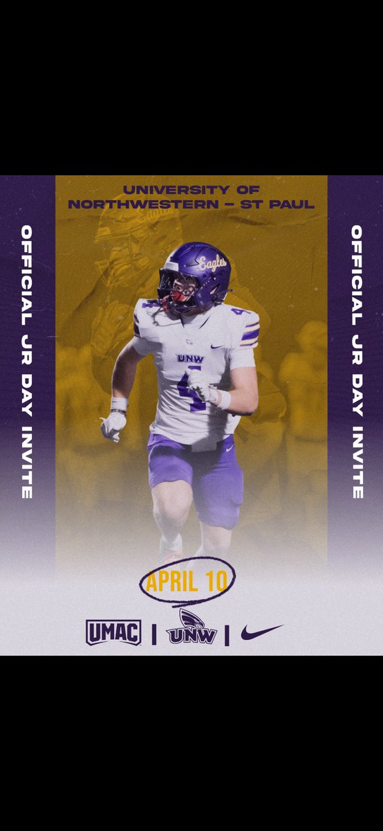 LiamCarter74's tweet photo. Thank you to @CoachSommerlot and the UNW football program for the Junior Day invite. I’m excited to learn more about the program. https://t.co/T4RHSberpi