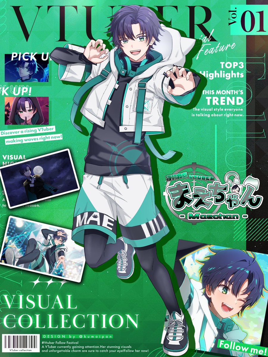 まえちゃん🎮🎧Ⓜ️＠行動力系Vtuber tweet media