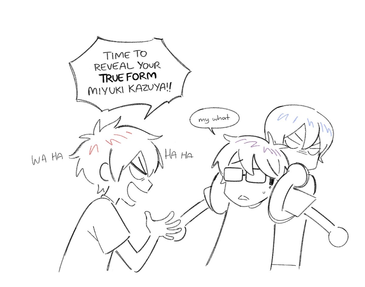 what could he possibly be hiding under those glasses