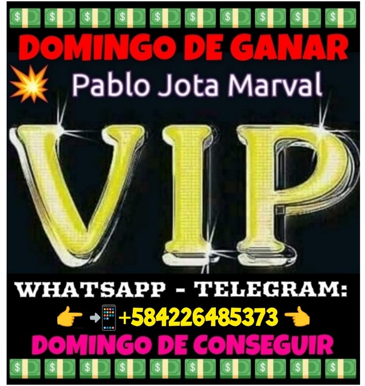 PabloJota27's tweet photo. ((( #DOMINGOVIP ))) Corto, Claro Y Preciso 👉 #PALQUEQUIERA A PRECIO REGALO Y Te Vas A Llevar:

💥ANIMALITOS
💥GULFSTREAM
💥LA RINCÓNADA
💥PARLEY 

Sin Tanta Pendejada, Si Está Interesado 👉 📲+584226485373 Vía WhatsApp-Telegram, Sino Siga Derecho Y LISTO 👇👇👇 https://t.co/FwMTPZrZRN