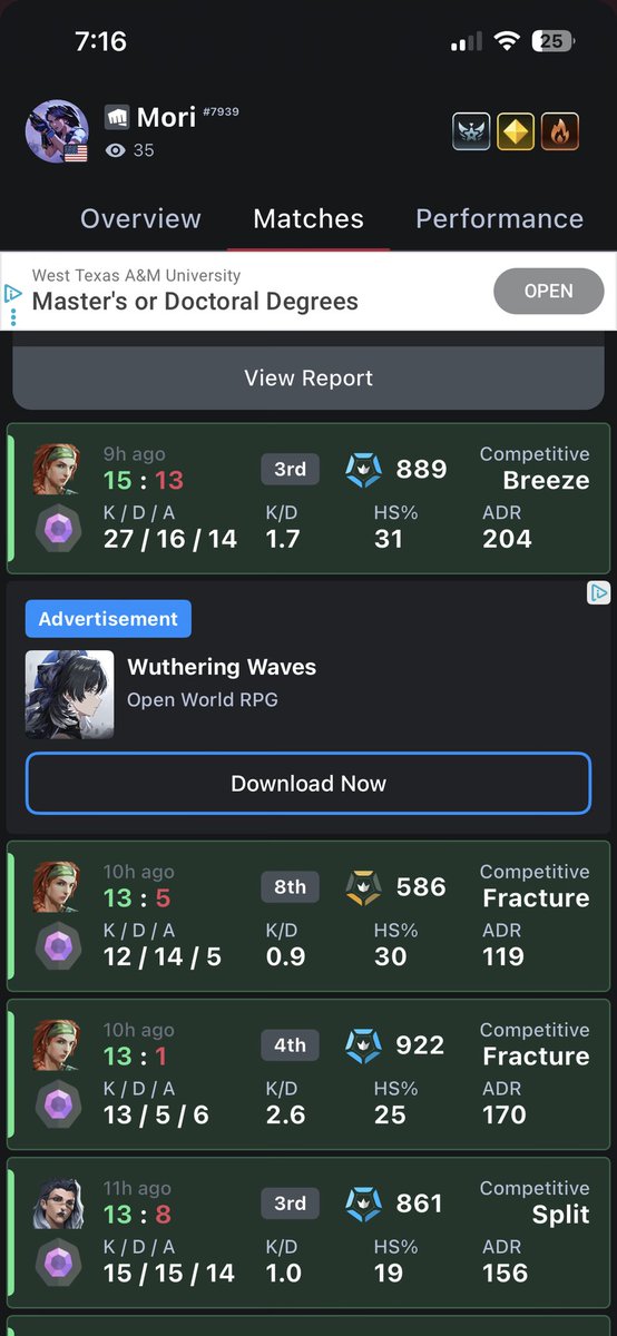 Slowly moving up the ranks <a href="/VALORANT/">VALORANT</a> 
Was platinum last act,time to soar to greater heights. As of the time of the screenshot I was diamond 1 but got to diamond 2 after.