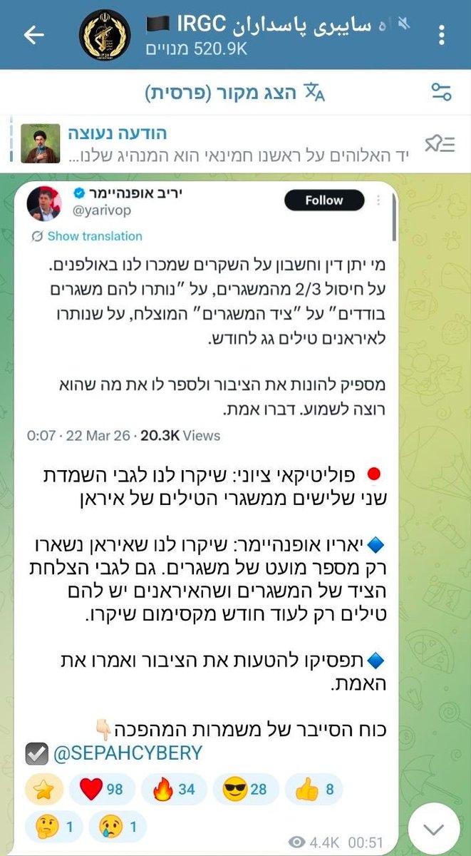 🇮🇱✡️🇮🇱SELECTIVIT 🇮🇱✡️🇮🇱 tweet media