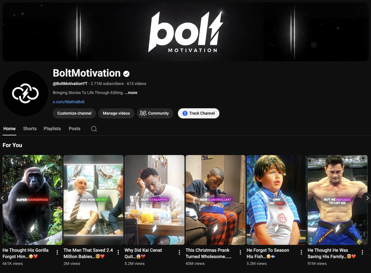 Mathis - Bolt Motivation tweet media