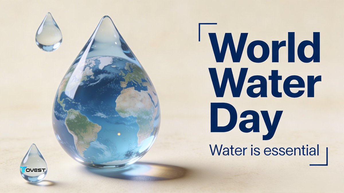 Tovestglobal's tweet image. 💧 World Water Day (March 22)
Water is essential — just like smart capital in trading 💧📈

💡 Preserve your resources, manage your risk, and grow sustainably.

👉 Start trading smarter:
tovest.com/en-US?m=global…

#WorldWaterDay #TradingTips #Crypto #ToVest