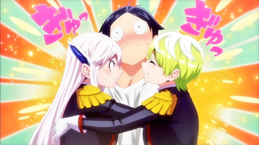 Green/Black Hair Waifu's tweet media