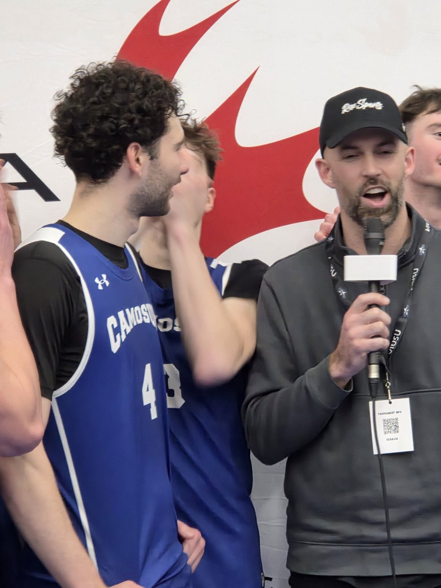 CoachEbe's tweet photo. Congrats to the @CamosunChargers on winning their programs first ever medal @CCAAsportACSC Men's National Championships 48 to 44 over @MoMountaineers in the bronze medal game. https://t.co/GdZb6jkC0w